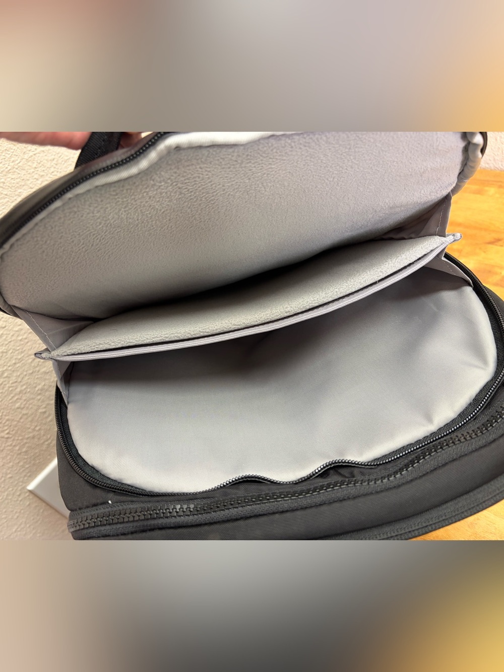 The North Face Kaban Backpack Gray Black Laptop Travel Commuter Work Bag - Picture 11 of 12